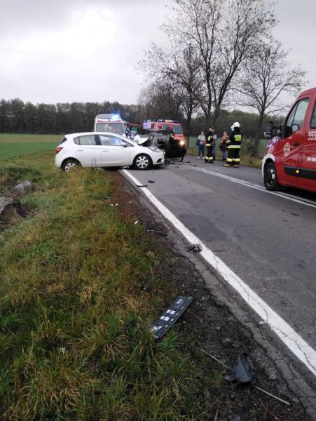 Wypadek na drodze 346