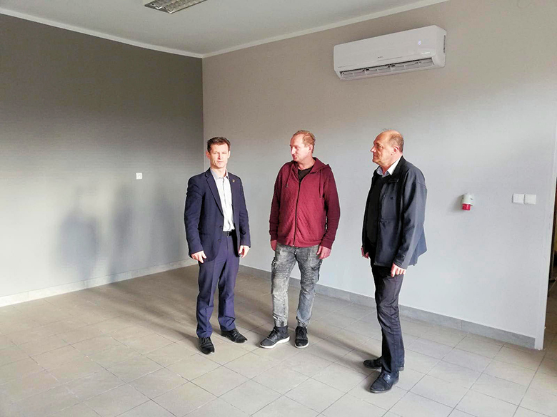 Odnowiona świetlica w Chomiąży