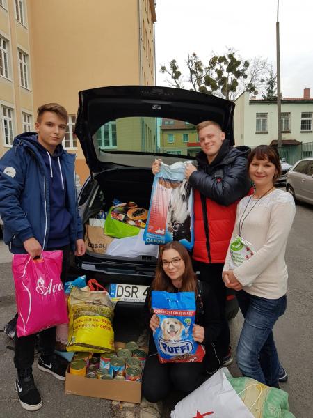 Zbiórka dla zwierząt