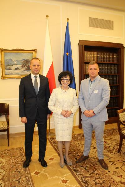 Uczniowie z Gminy Udanin w Sejmie RP