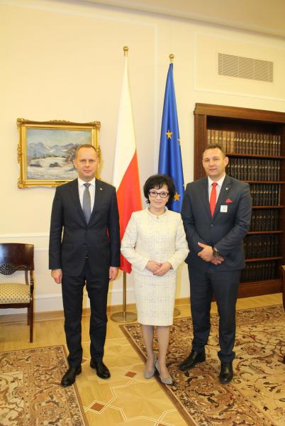 Uczniowie z Gminy Udanin w Sejmie RP