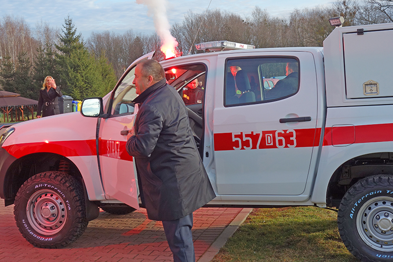 Nowy wóz strażacki dla OSP Głoska