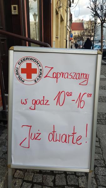 Punkt PCK. Na zdjęciach Mariola Szczepan