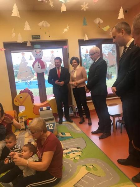 Marlena Maląg w Środzie Śląskiej