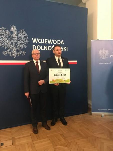 Marlena Maląg w Środzie Śląskiej