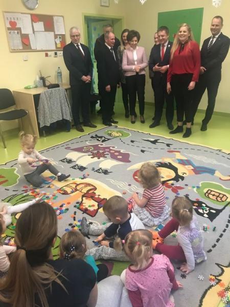 Marlena Maląg w Środzie Śląskiej