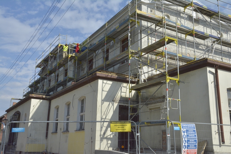 Remont dworca w Malczycach w decydującej fazie 