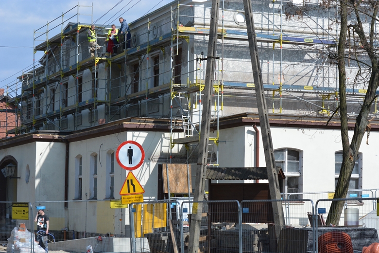 Remont dworca w Malczycach w decydującej fazie 