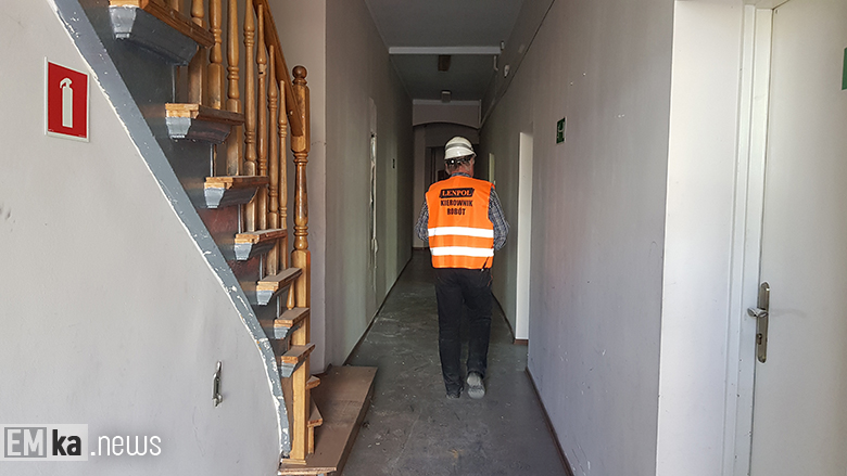 Wyburzanie byłego zakładu Inco