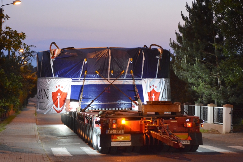 Do portu w Malczycach dotarł niezwykły ładunek 