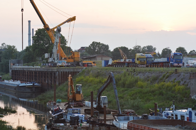Do portu w Malczycach dotarł niezwykły ładunek 