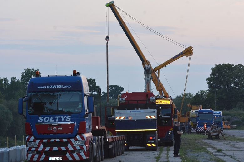 Do portu w Malczycach dotarł niezwykły ładunek 