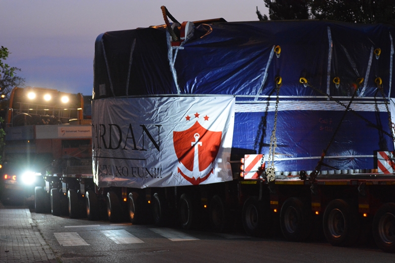 Do portu w Malczycach dotarł niezwykły ładunek 