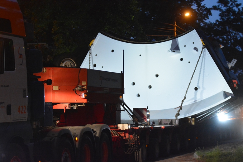 Do portu w Malczycach dotarł niezwykły ładunek 