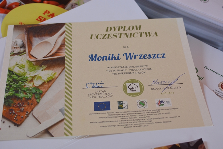 W Mieczkowie podsumowano projekt „Pasja Smaku". 
