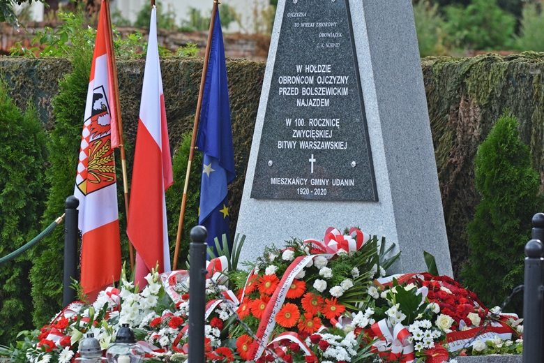 Obchody 100. rocznicy Bitwy Warszawskiej w Udaninie
