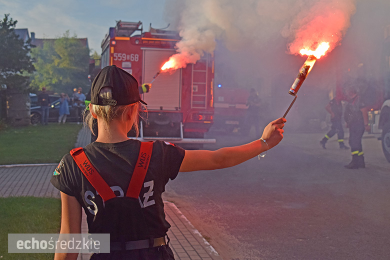 Przywitanie nowego w wozu ratowniczo-gaśniczego w Głosce