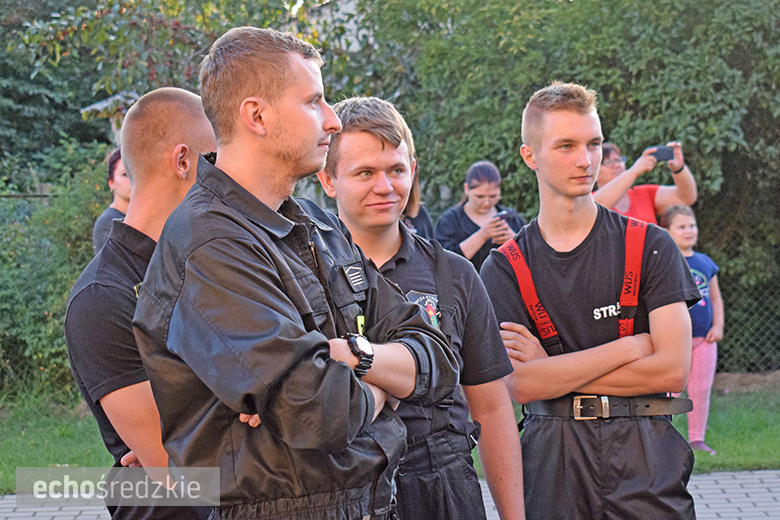 Przywitanie nowego w wozu ratowniczo-gaśniczego w Głosce