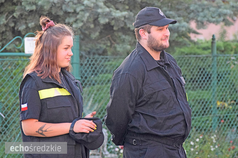 Przywitanie nowego w wozu ratowniczo-gaśniczego w Głosce