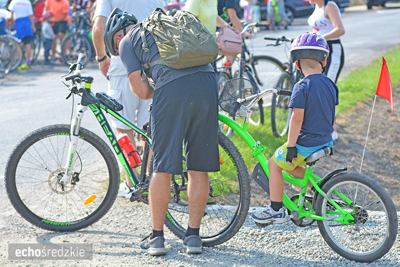 W gminie Udanin pożegnano lato na rowerach 