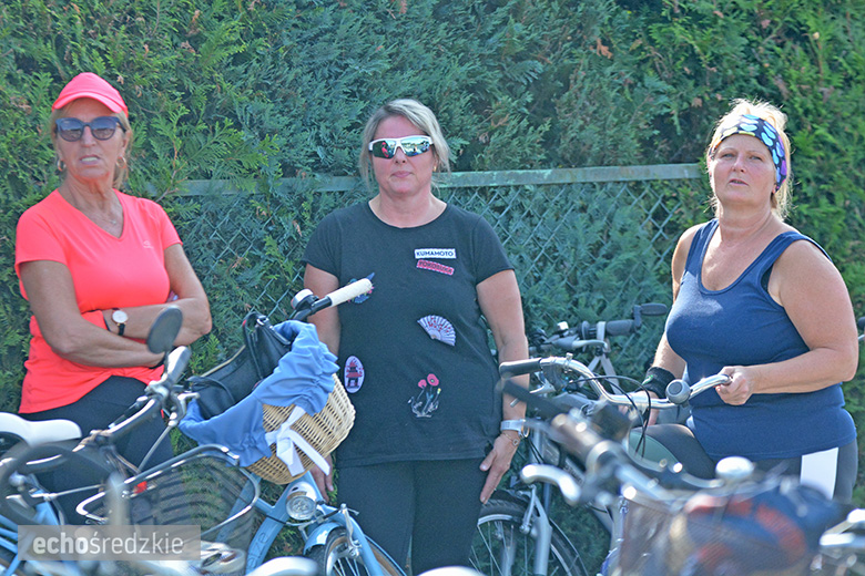 W gminie Udanin pożegnano lato na rowerach 