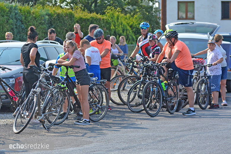 W gminie Udanin pożegnano lato na rowerach 