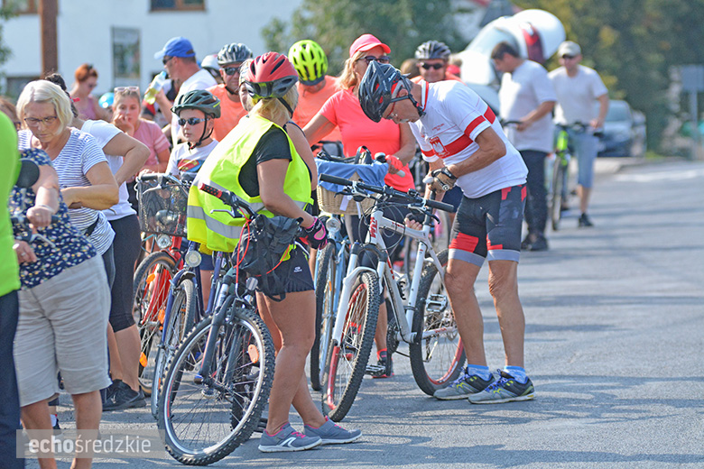 W gminie Udanin pożegnano lato na rowerach 