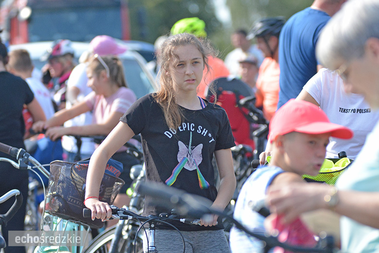 W gminie Udanin pożegnano lato na rowerach 