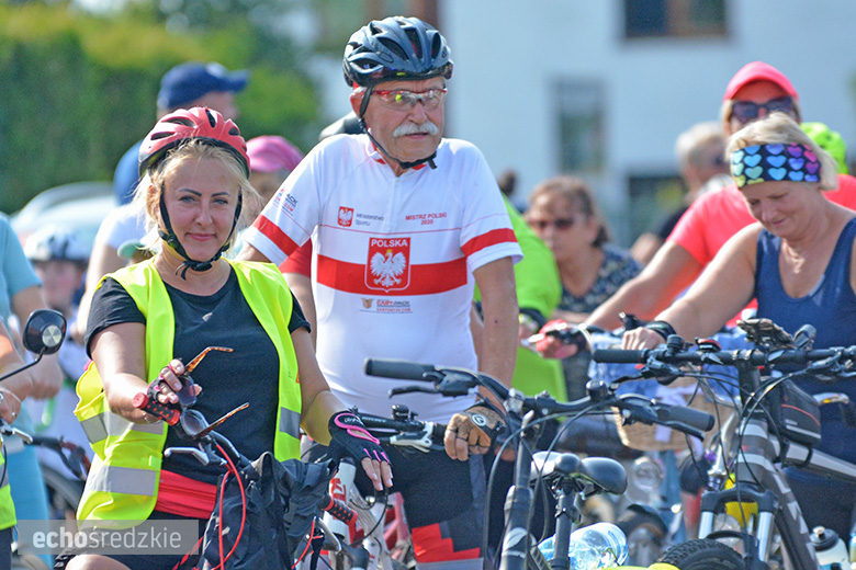 W gminie Udanin pożegnano lato na rowerach 