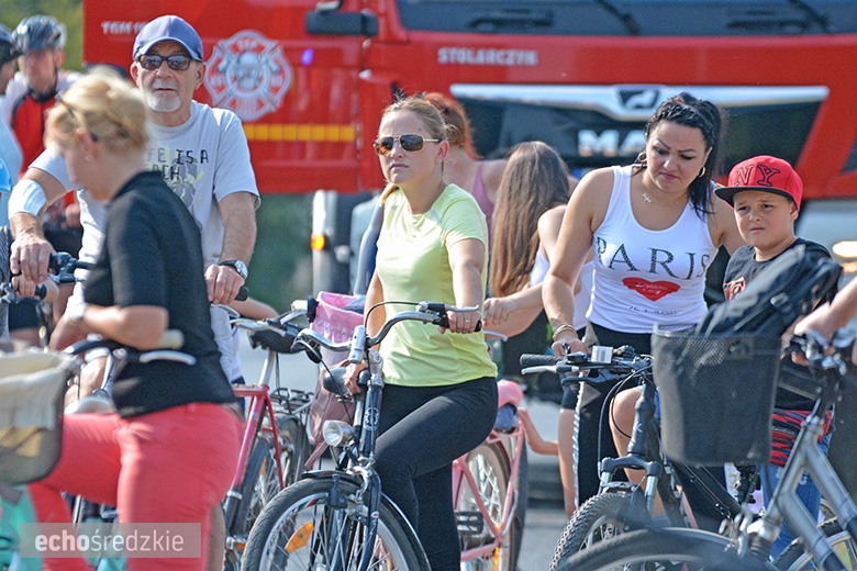 W gminie Udanin pożegnano lato na rowerach 