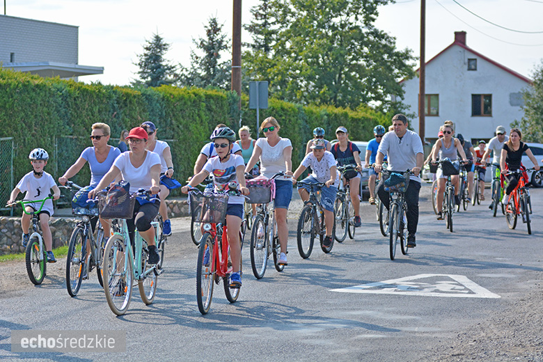 W gminie Udanin pożegnano lato na rowerach 