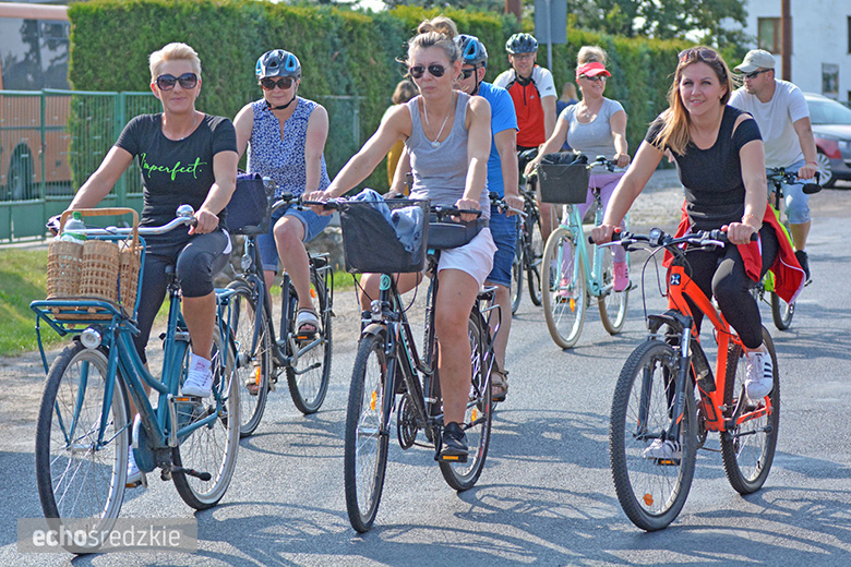 W gminie Udanin pożegnano lato na rowerach 