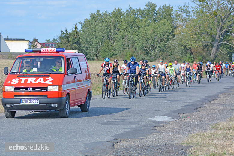 W gminie Udanin pożegnano lato na rowerach 