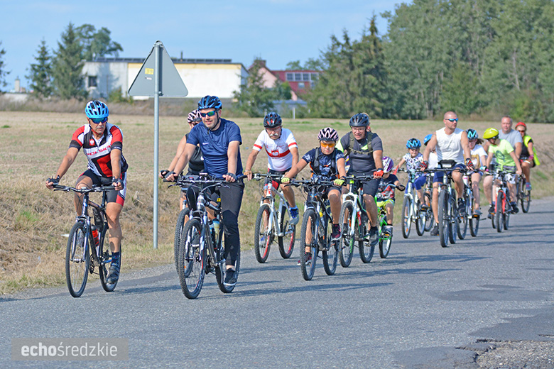 W gminie Udanin pożegnano lato na rowerach 