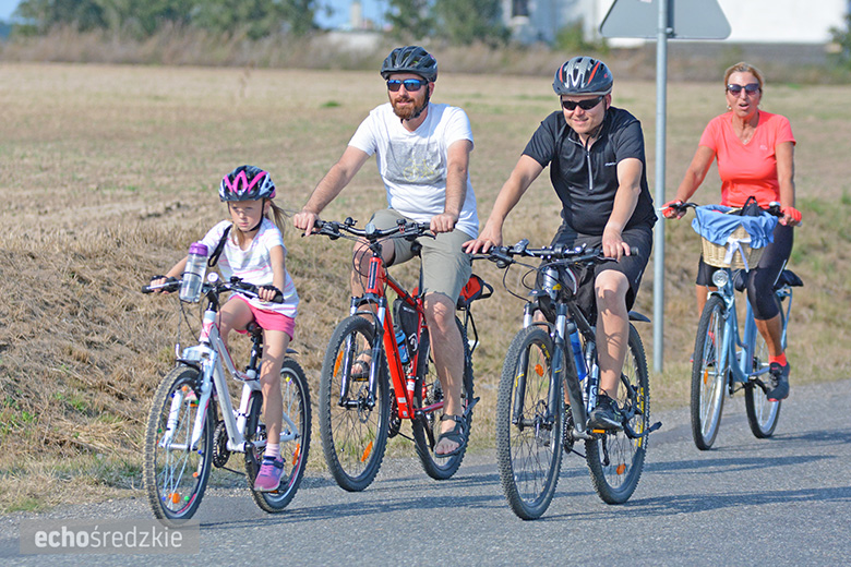 W gminie Udanin pożegnano lato na rowerach 