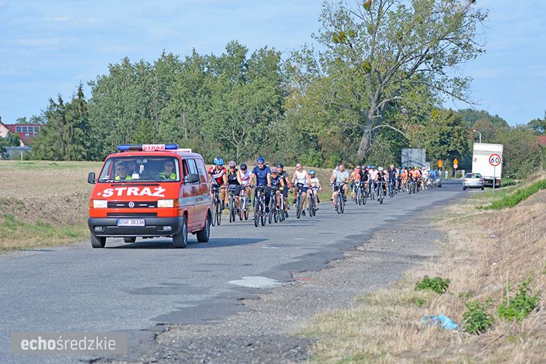 W gminie Udanin pożegnano lato na rowerach 
