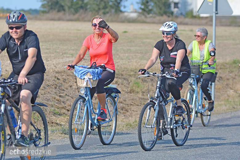 W gminie Udanin pożegnano lato na rowerach 
