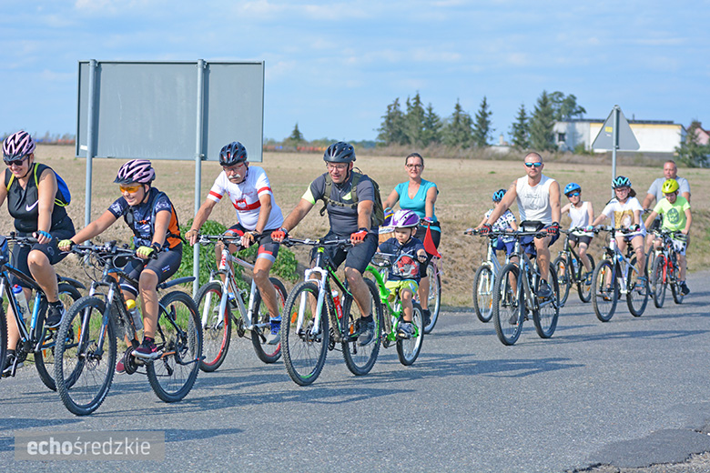 W gminie Udanin pożegnano lato na rowerach 
