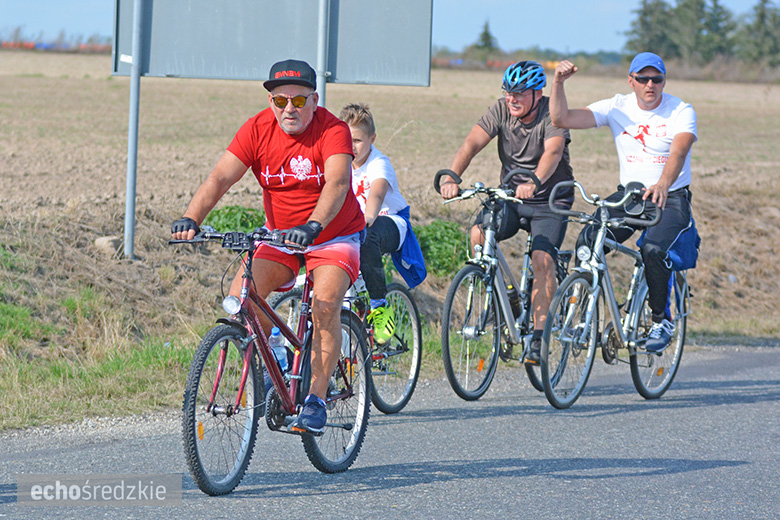 W gminie Udanin pożegnano lato na rowerach 