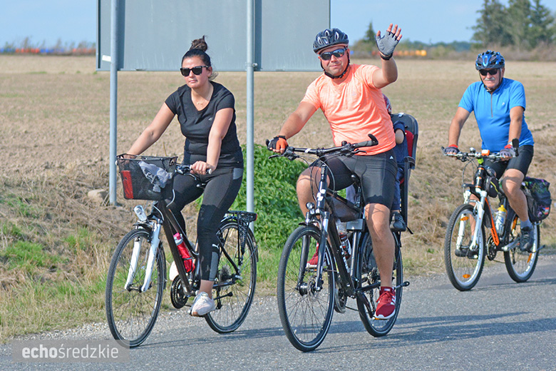 W gminie Udanin pożegnano lato na rowerach 