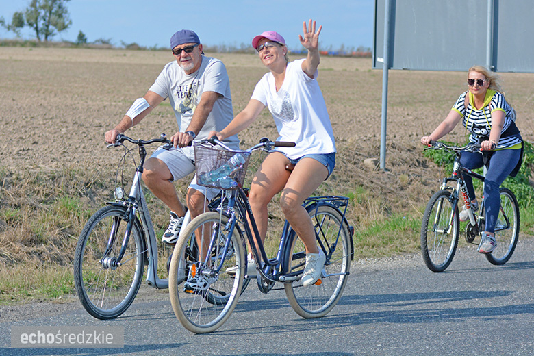 W gminie Udanin pożegnano lato na rowerach 