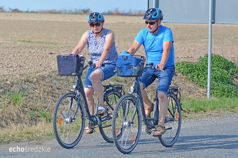W gminie Udanin pożegnano lato na rowerach 