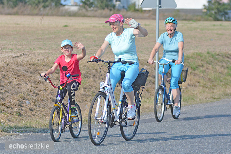 W gminie Udanin pożegnano lato na rowerach 