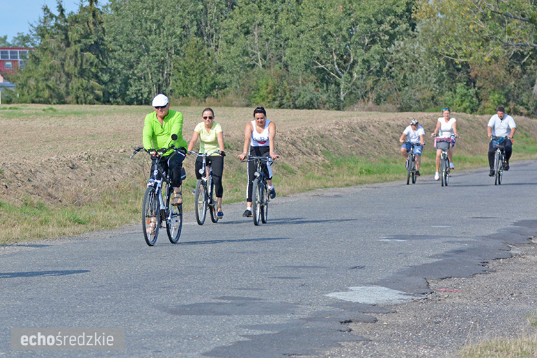 W gminie Udanin pożegnano lato na rowerach 