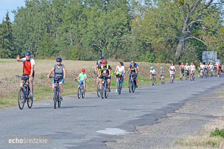 W gminie Udanin pożegnano lato na rowerach 