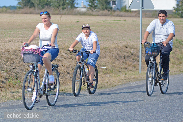 W gminie Udanin pożegnano lato na rowerach 