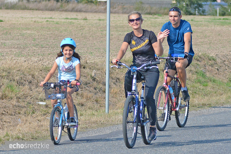 W gminie Udanin pożegnano lato na rowerach 
