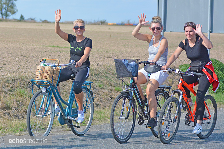 W gminie Udanin pożegnano lato na rowerach 