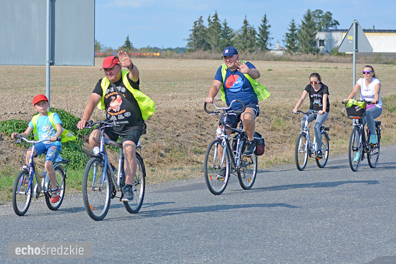 W gminie Udanin pożegnano lato na rowerach 