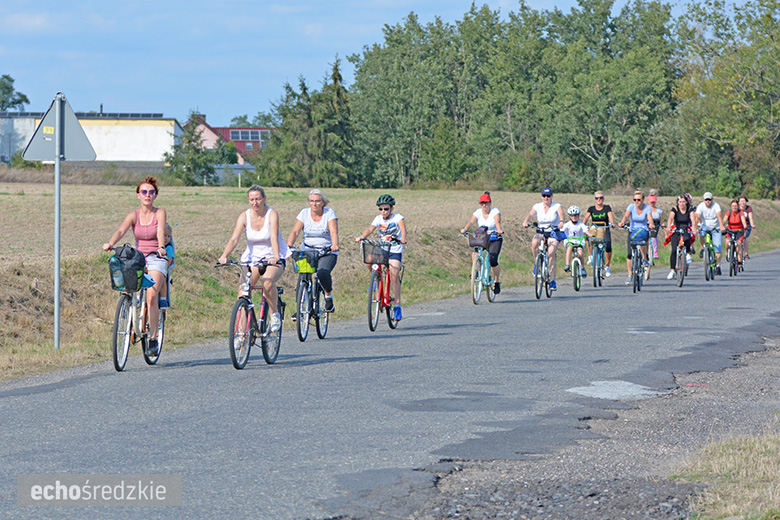 W gminie Udanin pożegnano lato na rowerach 